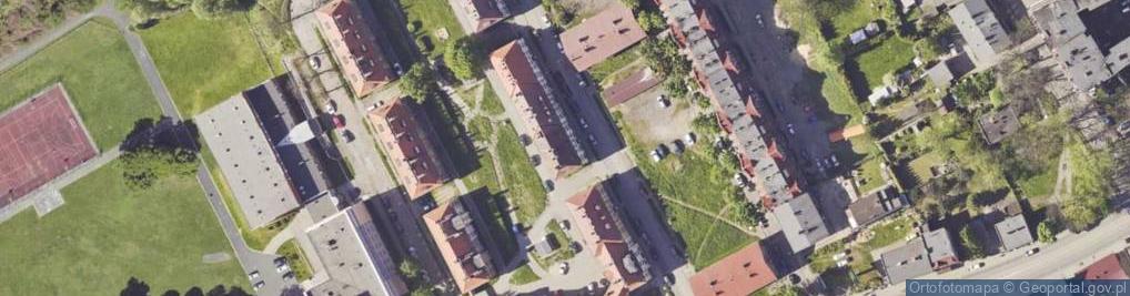 Zdjęcie satelitarne Młyńska ul.