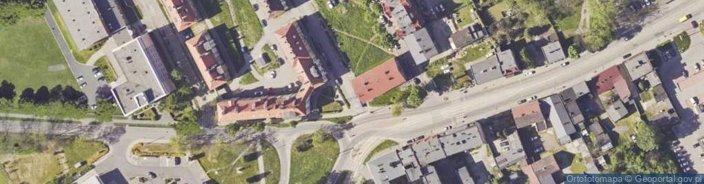 Zdjęcie satelitarne Młyńska ul.