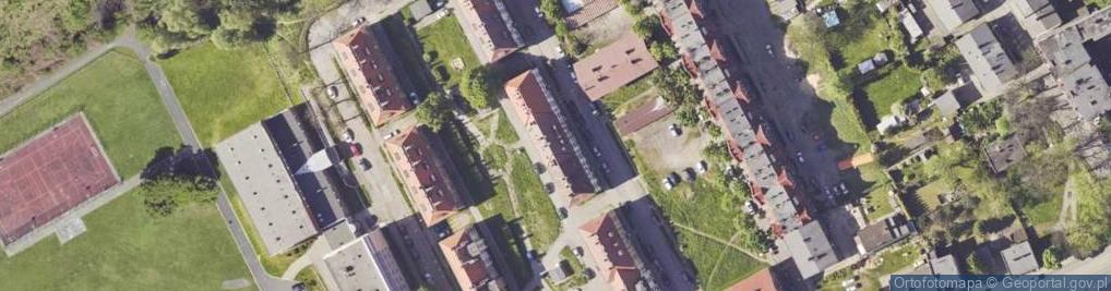 Zdjęcie satelitarne Młyńska ul.