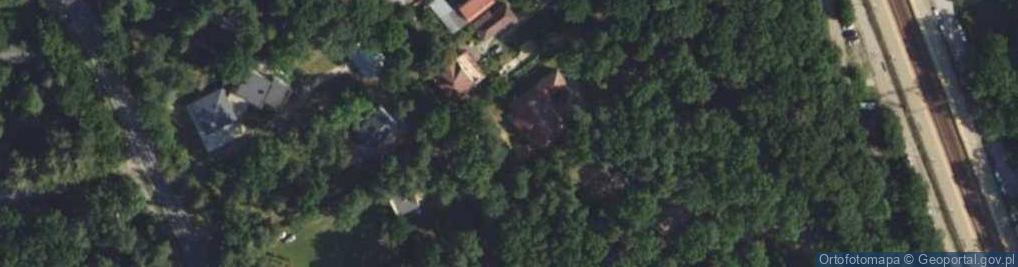 Zdjęcie satelitarne Młodych Wilcząt ul.