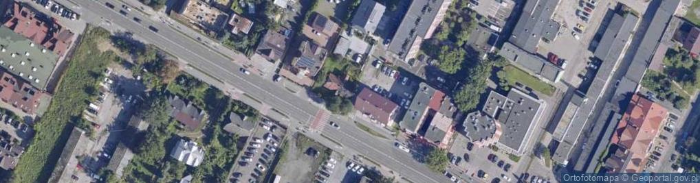 Zdjęcie satelitarne Młodzieżowa ul.