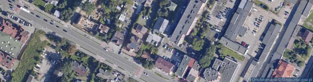 Zdjęcie satelitarne Młodzieżowa ul.