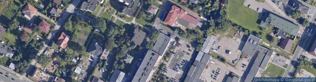 Zdjęcie satelitarne Młodzieżowa ul.
