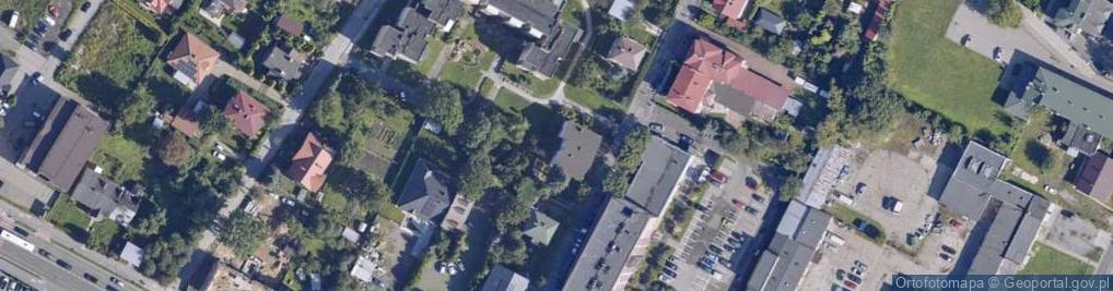 Zdjęcie satelitarne Młodzieżowa ul.