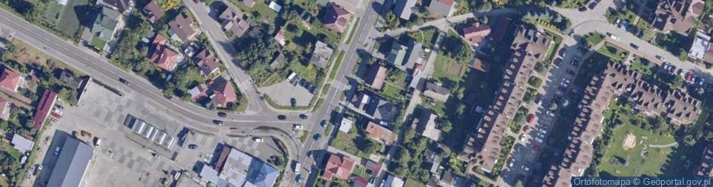 Zdjęcie satelitarne Młyńska ul.
