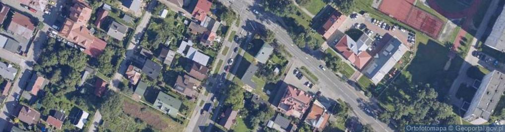 Zdjęcie satelitarne Młyńska ul.