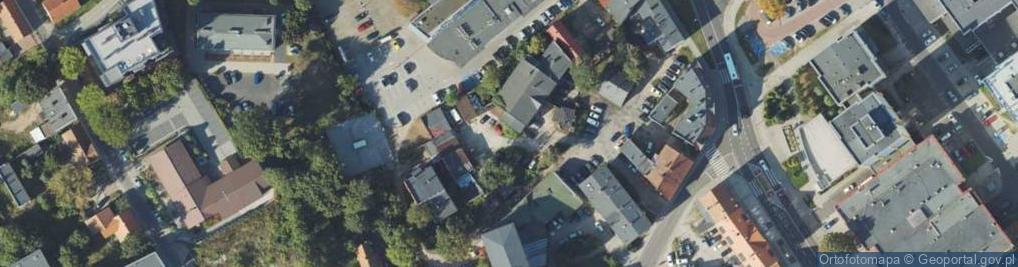 Zdjęcie satelitarne Młyńska ul.