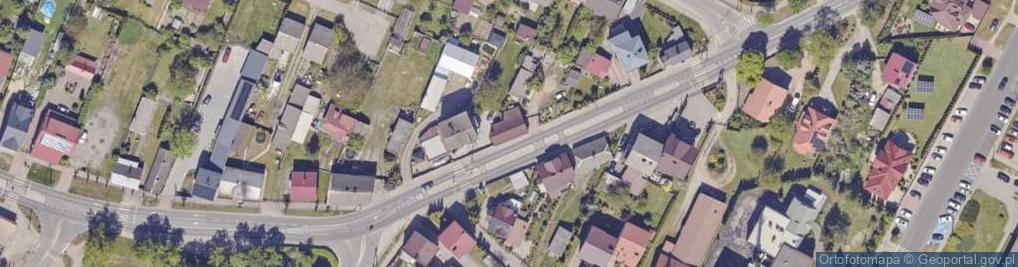 Zdjęcie satelitarne Mławska ul.
