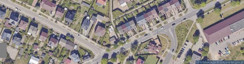 Zdjęcie satelitarne Mławska ul.