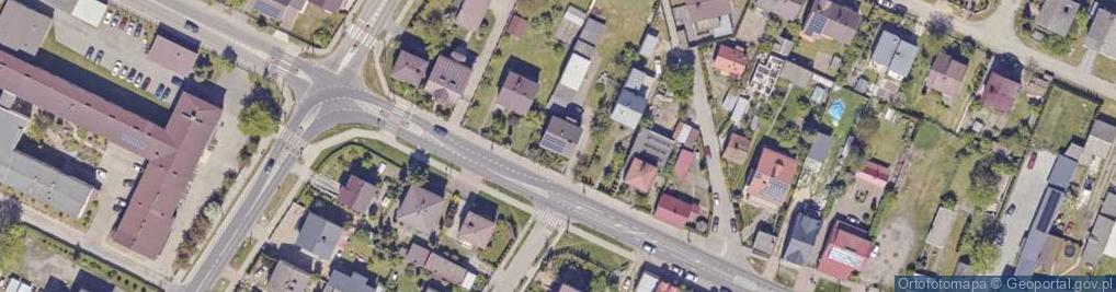 Zdjęcie satelitarne Mławska ul.
