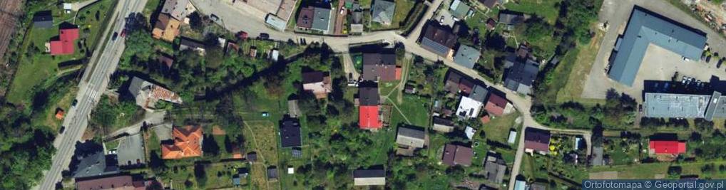 Zdjęcie satelitarne Mleczarska ul.