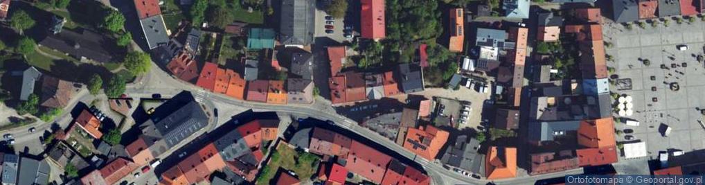 Zdjęcie satelitarne Młyńska ul.