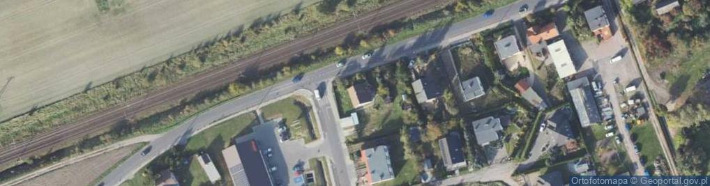 Zdjęcie satelitarne Mnichowska ul.