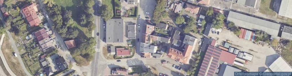 Zdjęcie satelitarne Mnichów ul.