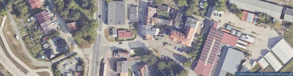 Zdjęcie satelitarne Mnichów ul.