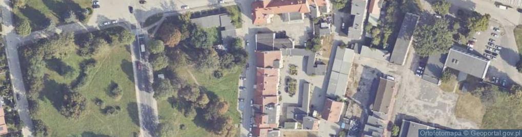 Zdjęcie satelitarne Mnichów ul.