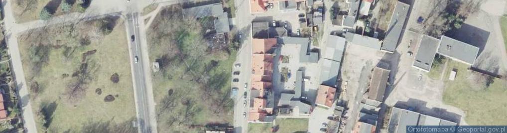 Zdjęcie satelitarne Mnichów ul.