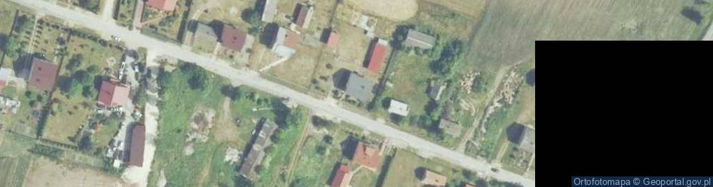 Zdjęcie satelitarne Mnichów ul.