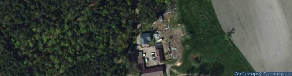 Zdjęcie satelitarne Mniszki ul.