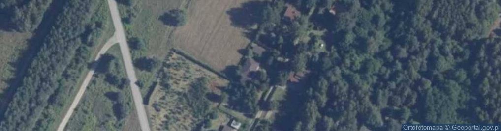 Zdjęcie satelitarne Modrzewiowa ul.