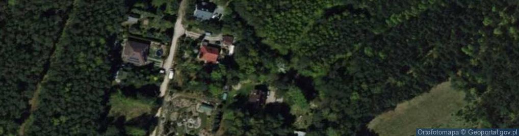 Zdjęcie satelitarne Modrzewiowa ul.