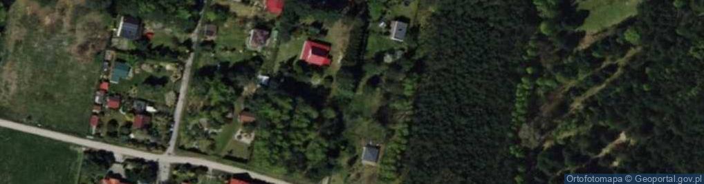 Zdjęcie satelitarne Modrzewiowa ul.