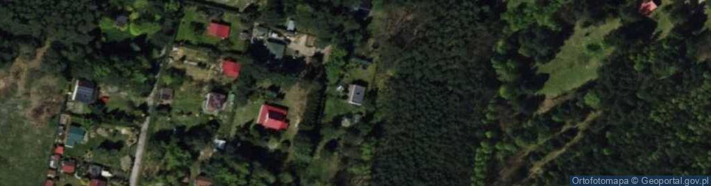 Zdjęcie satelitarne Modrzewiowa ul.