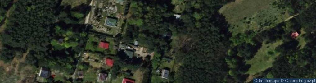 Zdjęcie satelitarne Modrzewiowa ul.
