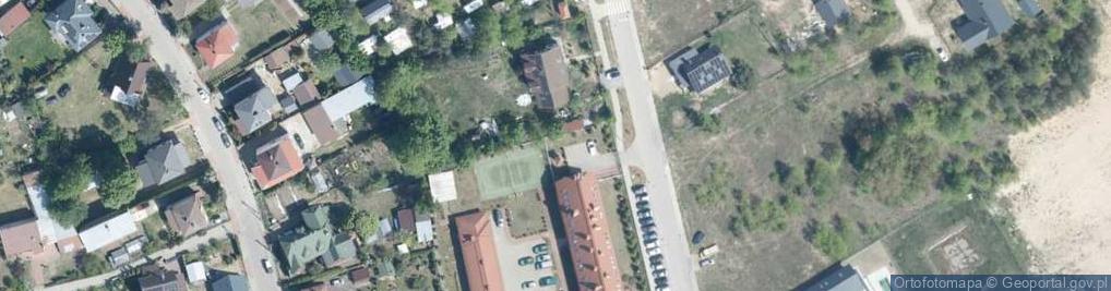 Zdjęcie satelitarne Modrzewiowa ul.