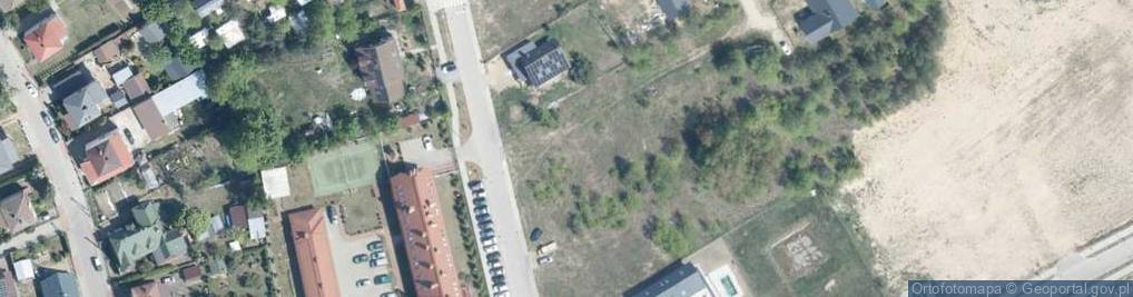 Zdjęcie satelitarne Modrzewiowa ul.