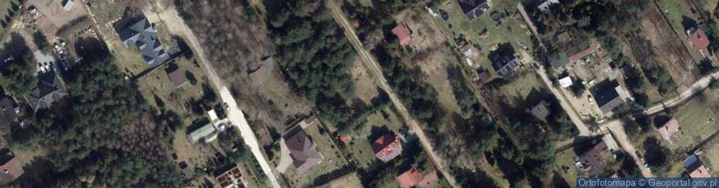 Zdjęcie satelitarne Modrzewiowa ul.