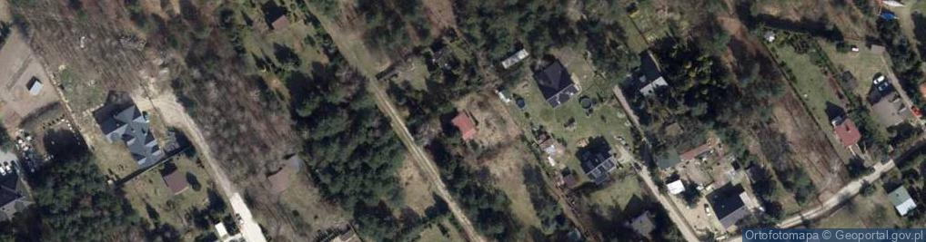 Zdjęcie satelitarne Modrzewiowa ul.