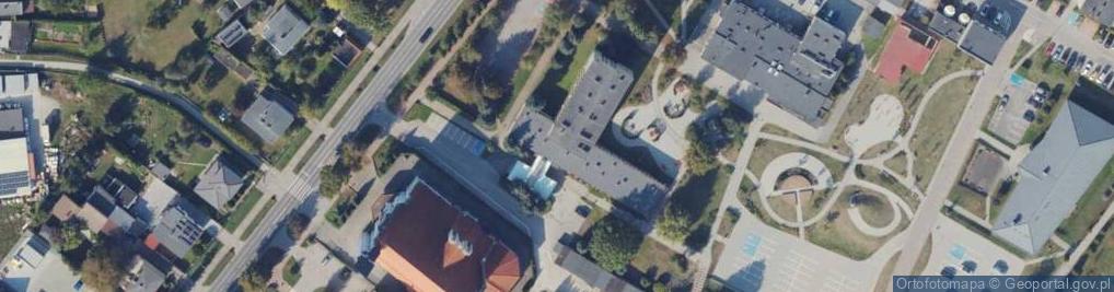 Zdjęcie satelitarne Mogileńska ul.