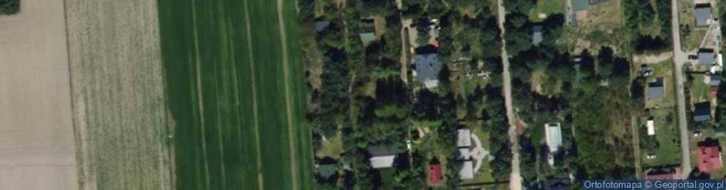 Zdjęcie satelitarne Modrzewiowa ul.