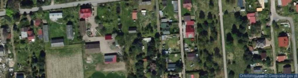 Zdjęcie satelitarne Modrzewiowa ul.