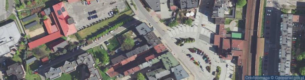 Zdjęcie satelitarne Modrzejowska ul.