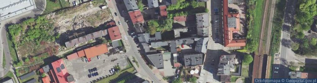 Zdjęcie satelitarne Modrzejowska ul.