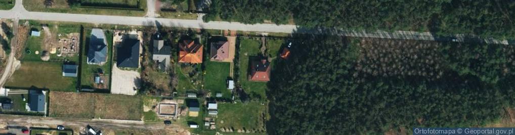 Zdjęcie satelitarne Modra ul.