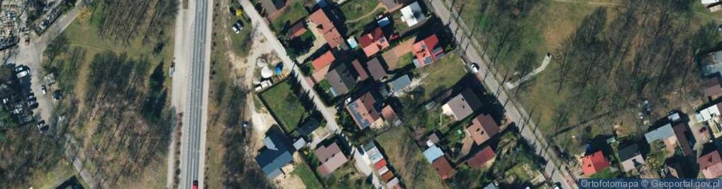 Zdjęcie satelitarne Mokra ul.