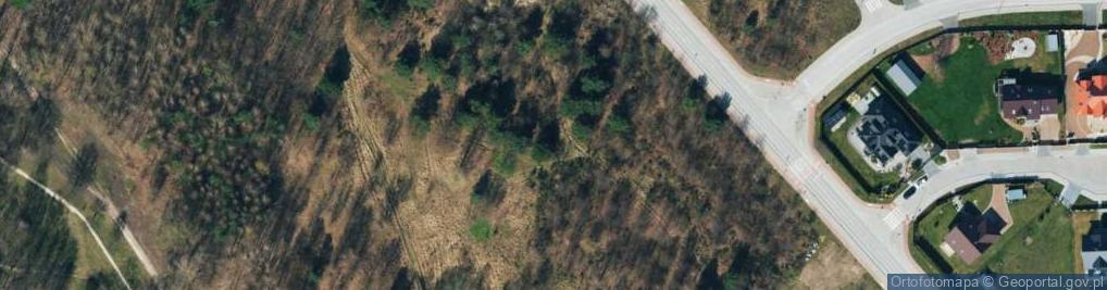 Zdjęcie satelitarne Morenowa ul.