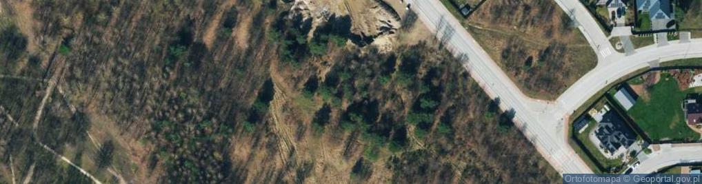 Zdjęcie satelitarne Morenowa ul.