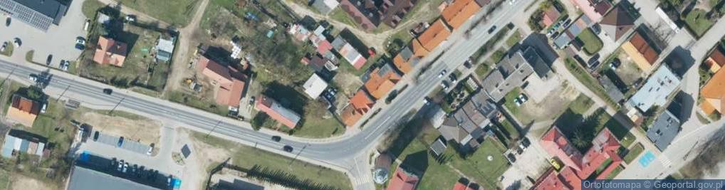 Zdjęcie satelitarne Moniuszki Stanisława ul.