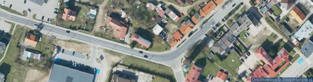 Zdjęcie satelitarne Moniuszki Stanisława ul.