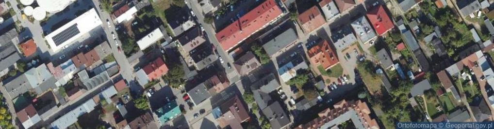 Zdjęcie satelitarne Moniuszki Stanisława ul.