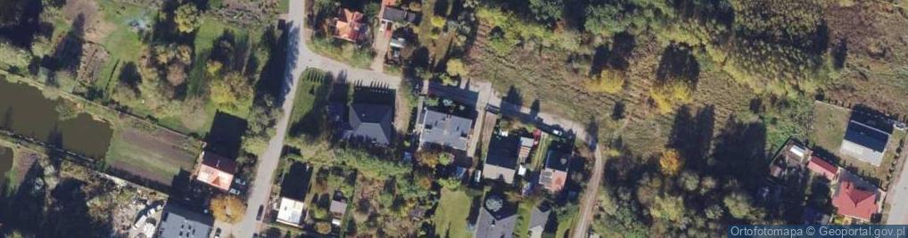 Zdjęcie satelitarne Moczary ul.