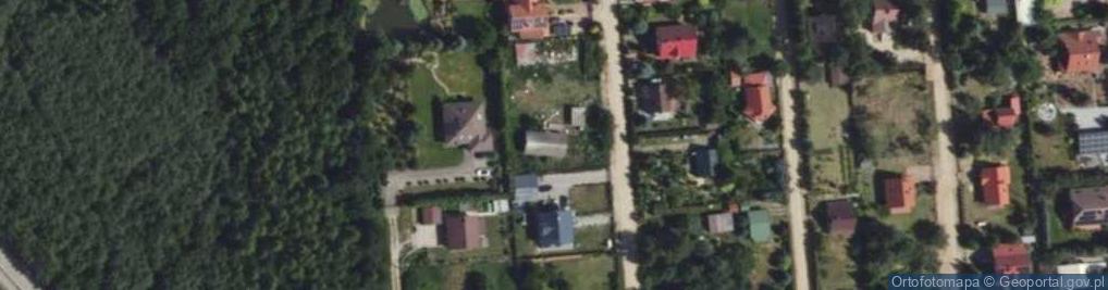 Zdjęcie satelitarne Modrzewiowa ul.