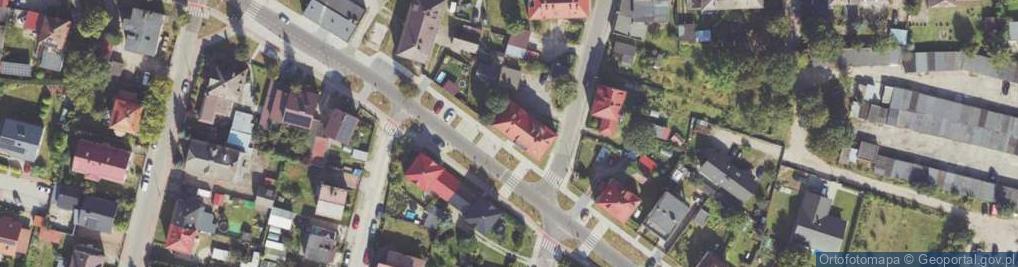 Zdjęcie satelitarne Moniuszki Stanisława ul.