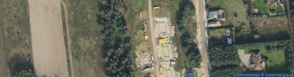 Zdjęcie satelitarne Modrzewiowa ul.