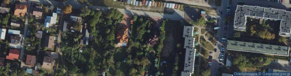 Zdjęcie satelitarne Mokra ul.