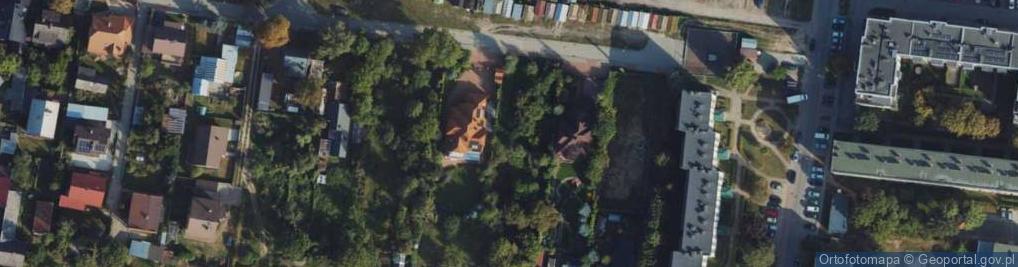 Zdjęcie satelitarne Mokra ul.